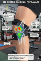 Patella Destekli Sporcu Dizliği — 2'li Paket, Koşu ve Fitness