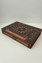 İsme Özel 2'li Tesbih Organizatör | Lazer Kazıma Ahşap Tesbih Kutusu